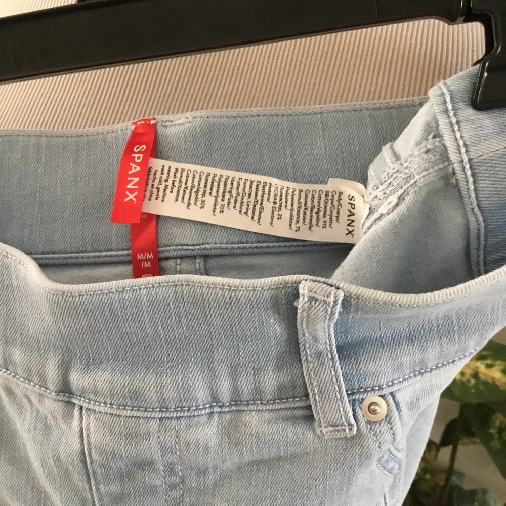 HP-PANK FLARE RETRO-INSPIRED JEAN WASH/STRETCH HIGH RISE TUMMY SHAPING DENIM/SZM - Picture 7 of 15